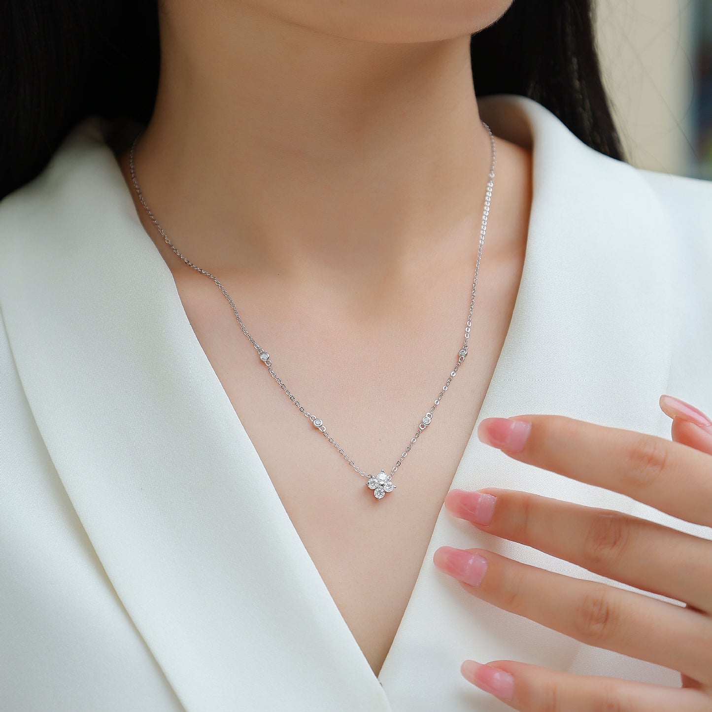 Náhrdelník Colette – štvorlístok